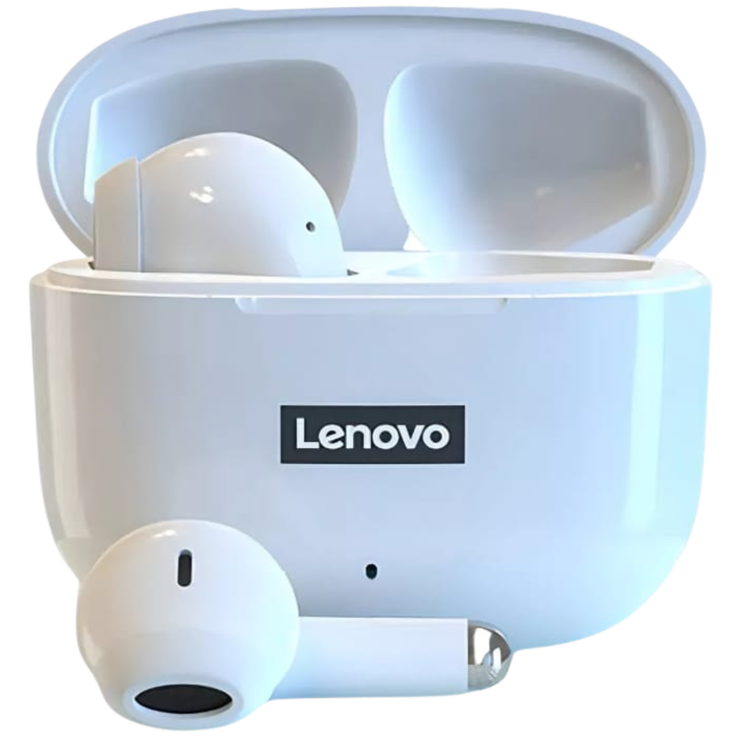 Audífonos Inalámbricos Lenovo LP40 Pro Blancos – Tecnología, Estilo y Rendimiento 🎧✨