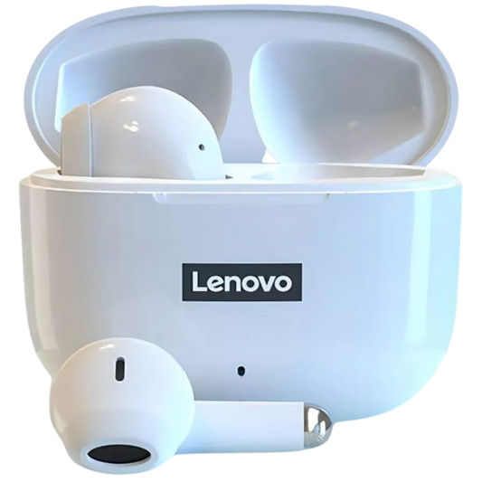 Audífonos Inalámbricos Lenovo LP40 Pro Blancos – Tecnología, Estilo y Rendimiento 🎧✨