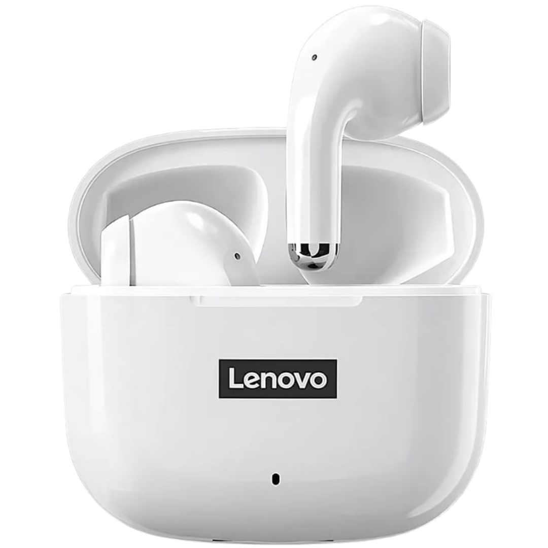 Audífonos Inalámbricos Lenovo LP40 Pro Blancos – Tecnología, Estilo y Rendimiento 🎧✨