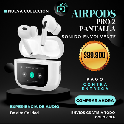 Audífonos AirPods Pro 2 con Pantalla: Innovación y Rendimiento en Cada Detalle